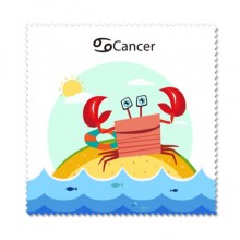 巨蟹座主题眼镜布