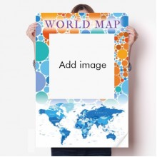 世界地图海报壁纸大陆国家