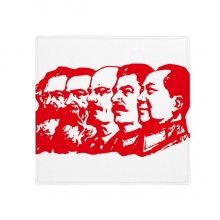 红色马克思主义偶像毛主席插画 地垫防滑地毯卧室宠物用品法兰绒垫60/50cm礼物