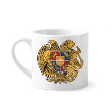 亚美尼亚埃里温国徽 白色陶瓷杯子马克杯咖啡杯水杯礼物