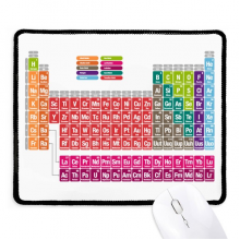 可爱简洁风彩色化学学科元素周期表 游戏办公防滑橡胶黑边鼠标垫礼物