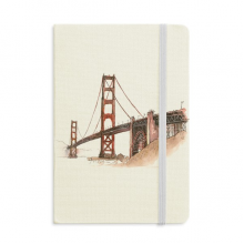 美国旧金山金门大桥悬索桥 硬质笔记本办公记事本子学生用