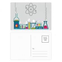 试管液体化学实验图案 明信片卡片祝福生日卡20张