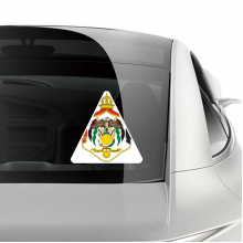 约旦国徽标志符号图案 车贴汽车贴纸不干胶装饰
