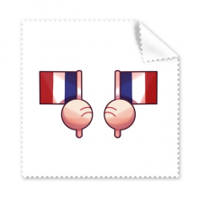法国旗欧洲 眼镜布屏幕清洁布手机屏幕擦5张礼物