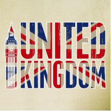 创意英国插画墙贴